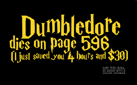 Tshirt dumbledore
