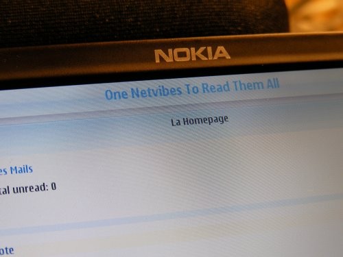 iPhone Netvibes sur un Nokia